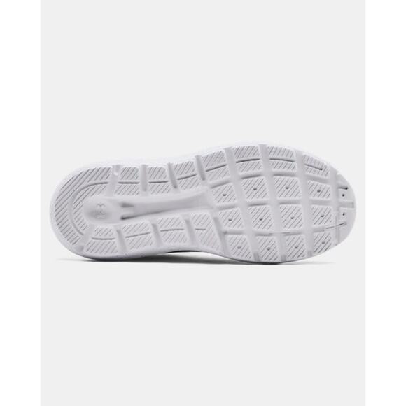 Under Armour Pink and White Kids Shoes - Picture 4 of 7